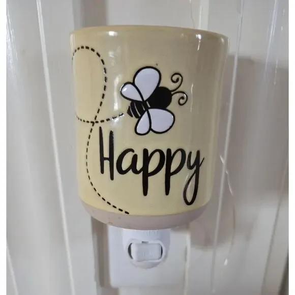 Scentsy Mini Warmer Bee Happy New-never used - Picture 1 of 2